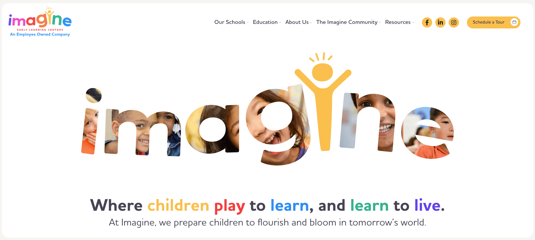 Imagine Early Learning Centers | Learn More